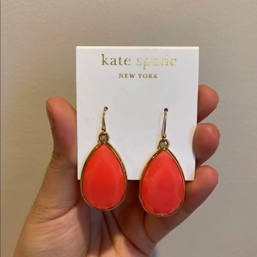 Kate space glass drop earrings